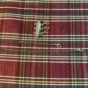 Baublebar Build Your Own Necklace clasp + 2” and 4” extenders